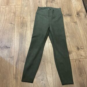 White House Black Market faux suede Runway Legging